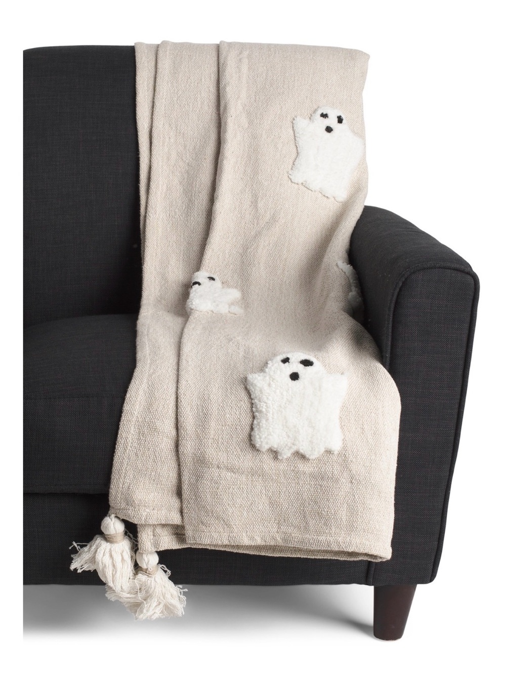 Rachel Zoe Ghost Halloween Throw Blanket 50x60